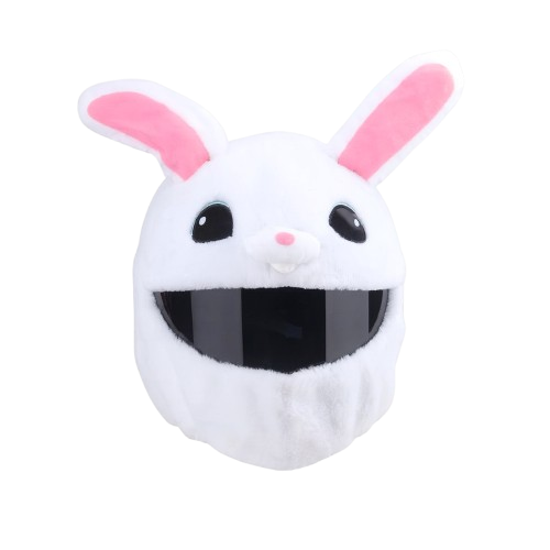 WHITE RABBIT | Helmet Cover