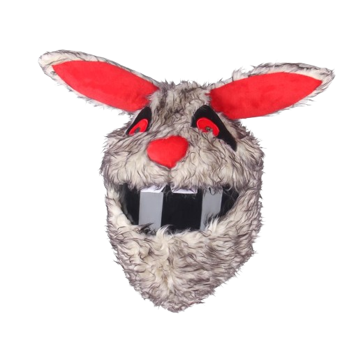 CRAZY RABBIT | Helmet Cover