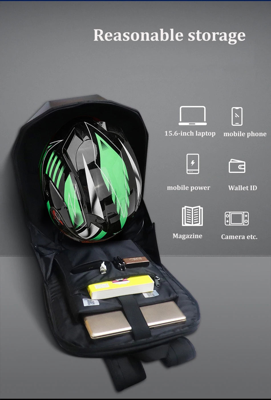 ProRide™ LED Eyes Animated Backpack