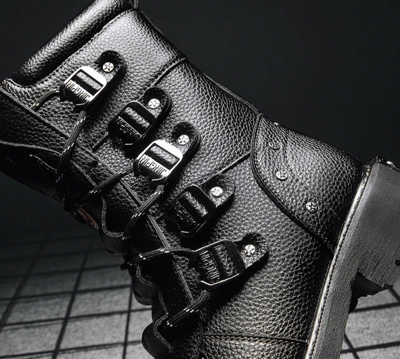 Bullet Motorcycle Combat Boots