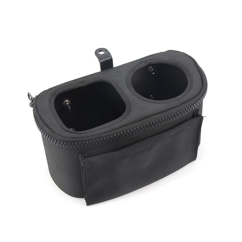 Motorcycle Storage Drink Cup Holder with Crossbar Mount