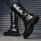 Gothic Motorcycle Power Boots