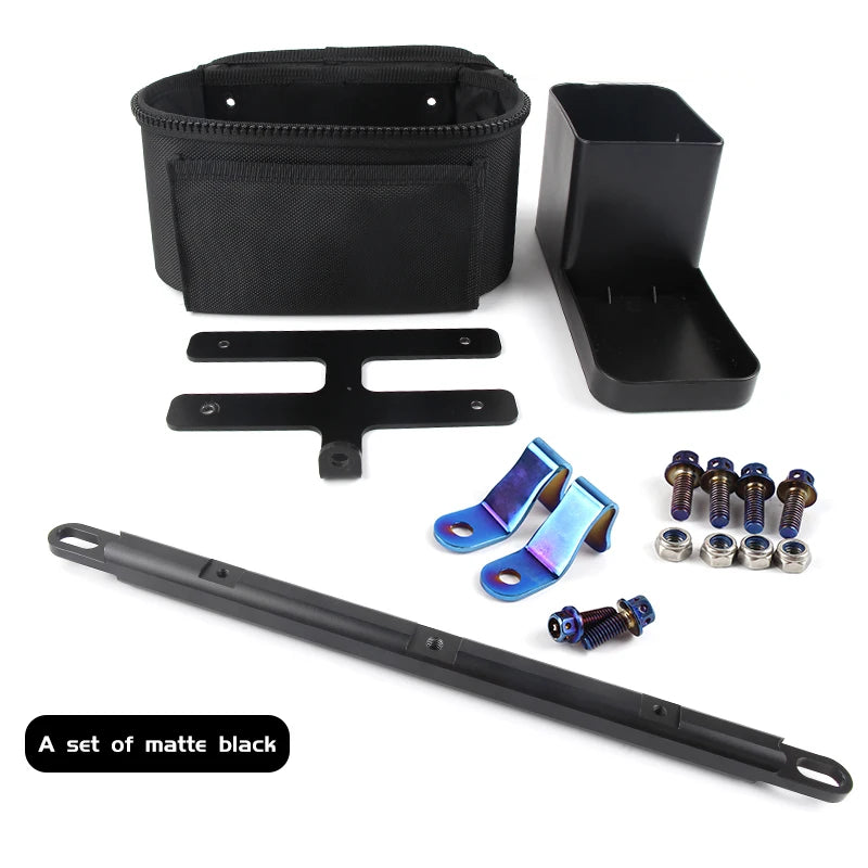 Motorcycle Storage Drink Cup Holder with Crossbar Mount