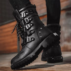 Bullet Motorcycle Combat Boots