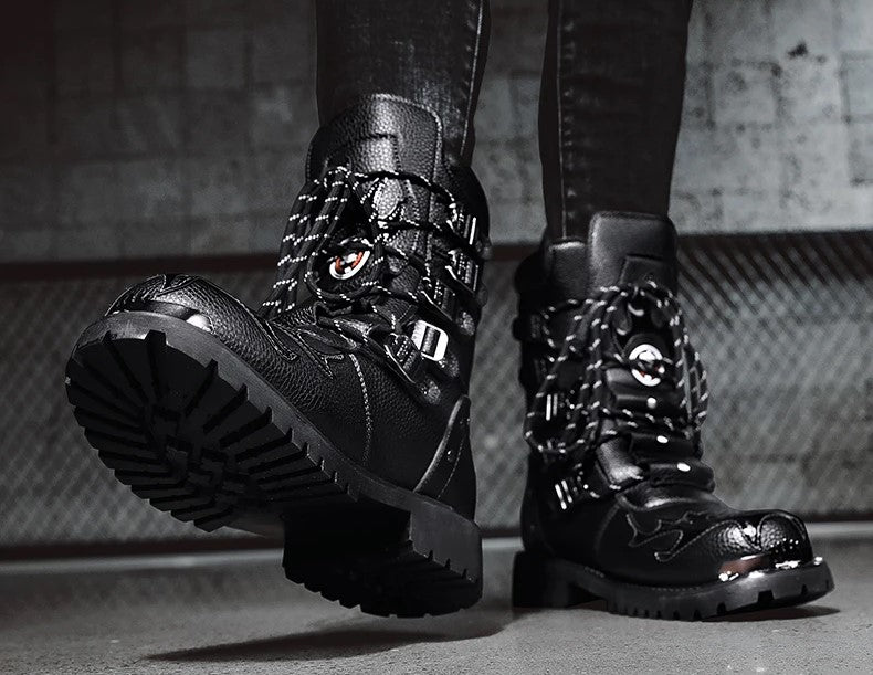 Bullet Motorcycle Combat Boots
