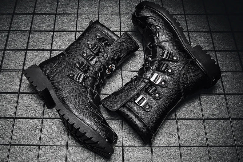 Bullet Motorcycle Combat Boots