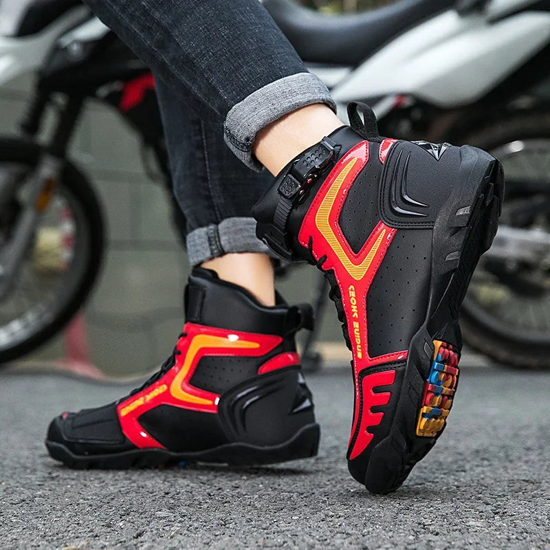 Engine Motorcycle Shoes – Street Riding Protection & Comfort