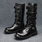 Gothic Motorcycle Power Boots