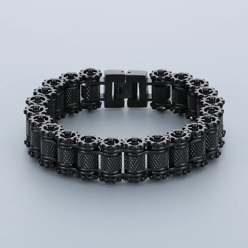 Stainless Steel MOTORCYCLE CHAIN Bracelet