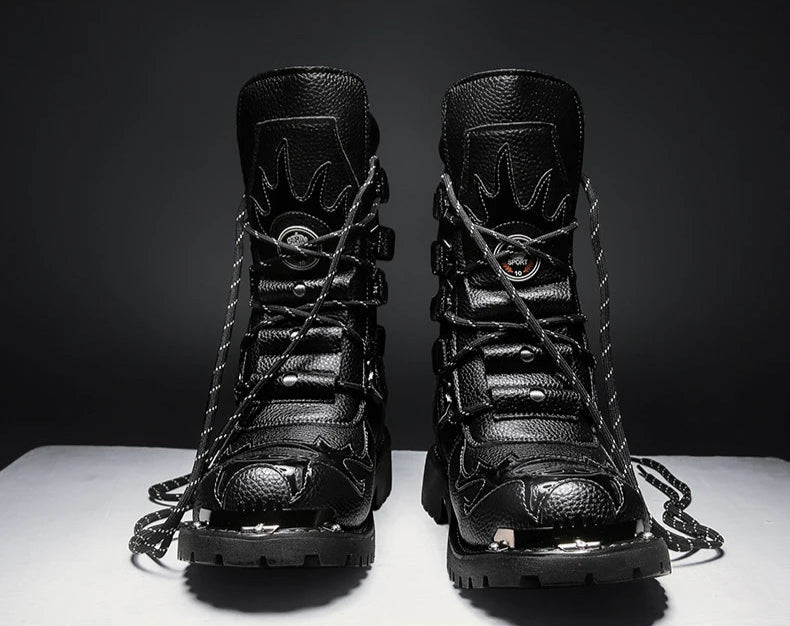Bullet Motorcycle Combat Boots