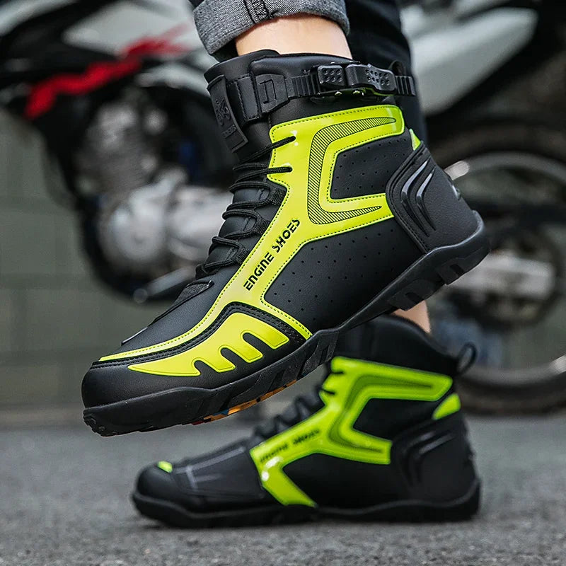 Engine Motorcycle Shoes – Street Riding Protection & Comfort