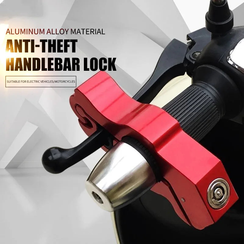 Motorcycle ANTI-THEFT Handlebar Lock