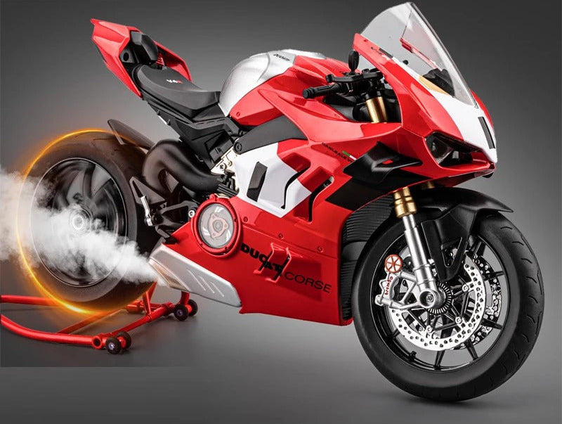 Realistic Motorcycle Model- Steam Exhaust | KAWASAKI & DUCATI |