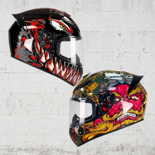 Demon Rider Motorcycle Helmet | DOT Approved