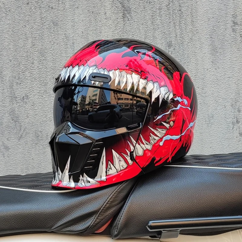 Futuristic Motorcycle Helmet | DOT Approved