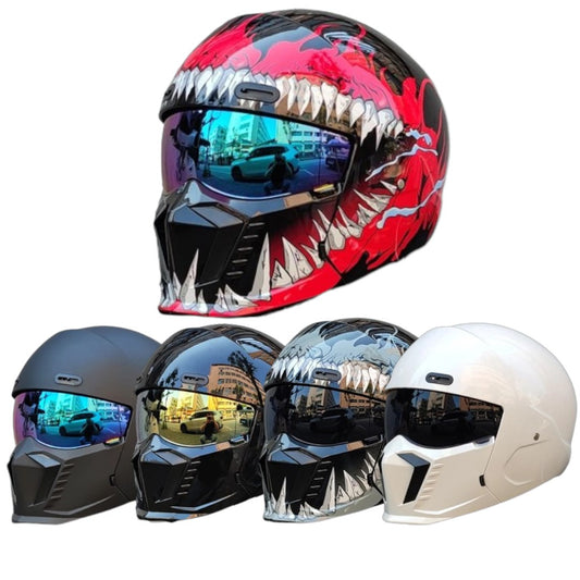 Futuristic Motorcycle Helmet | DOT Approved