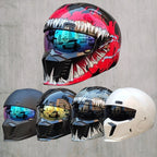 Futuristic Motorcycle Helmet | DOT Approved